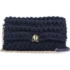 Lk Bennett Larna Clutch In Navy