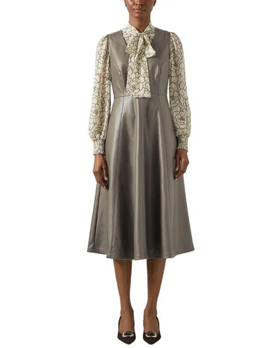 Lk Bennett Laurie Dress In Green