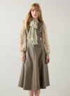 Lk Bennett Laurie Faux Leather Pinafore Dress In Green