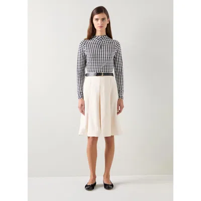 Lk Bennett Laurie Jersey Tops In Black