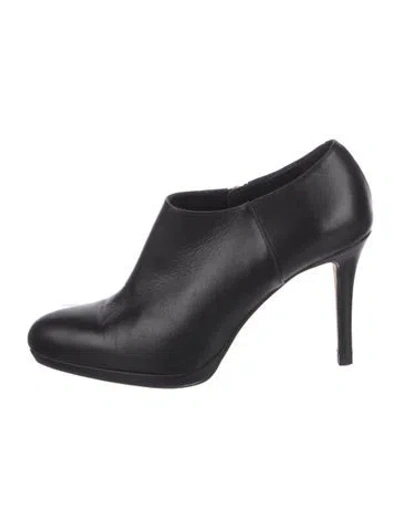 Pre-owned Lk Bennett Leather Boots In Black