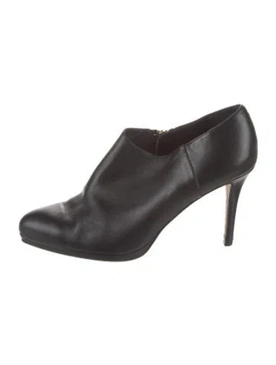 Pre-owned Lk Bennett Leather Boots In Black