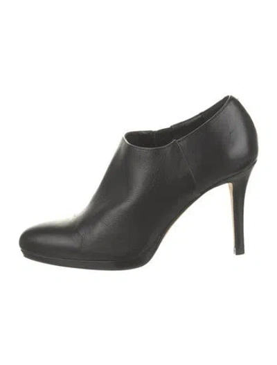 Pre-owned Lk Bennett Leather Chelsea Boots In Black