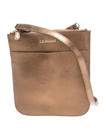 Pre-owned Lk Bennett Leather Crossbody Bag In Brown