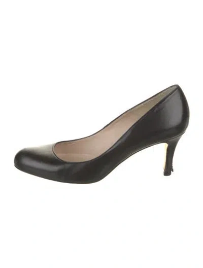 Pre-owned Lk Bennett Leather Pumps In Black