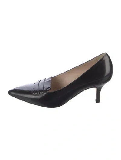 Pre-owned Lk Bennett Leather Pumps In Black
