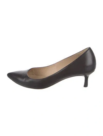 Pre-owned Lk Bennett Leather Pumps In Black