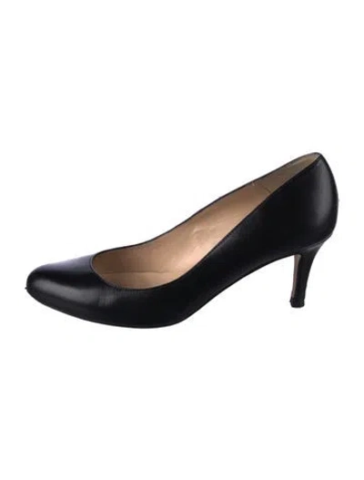 Pre-owned Lk Bennett Leather Pumps In Black