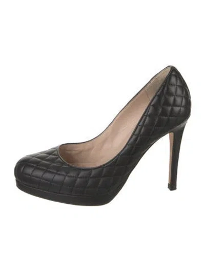Pre-owned Lk Bennett Leather Pumps In Black