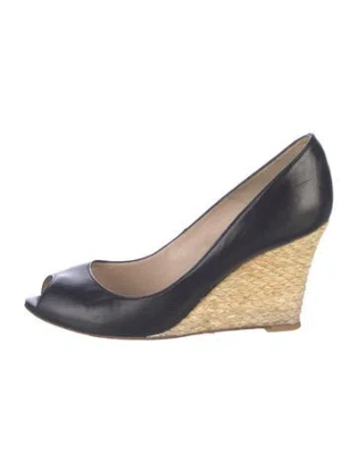 Pre-owned Lk Bennett Leather Pumps In Black