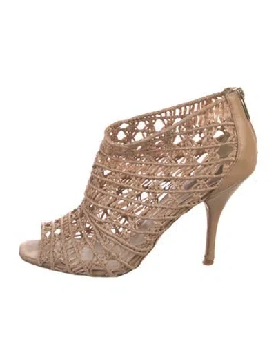 Pre-owned Lk Bennett Leather Pumps In Neutral