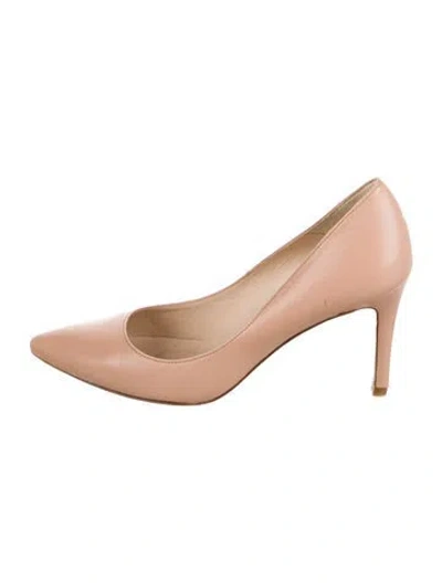 Pre-owned Lk Bennett Leather Pumps In Neutral