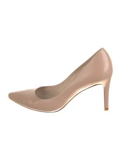 Pre-owned Lk Bennett Leather Pumps In Neutral