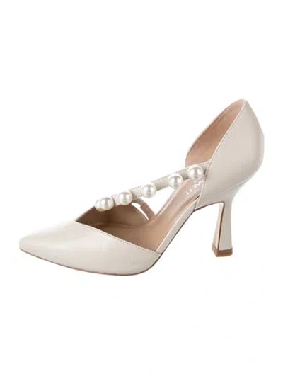 Pre-owned Lk Bennett Leather Pumps In Neutral