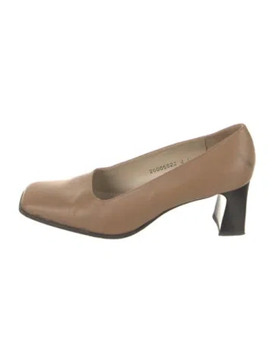 Pre-owned Lk Bennett Leather Pumps In Neutrals
