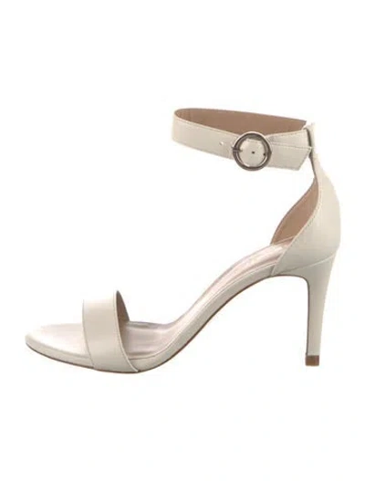 Pre-owned Lk Bennett Leather Sandals W/ Tags In Neutral