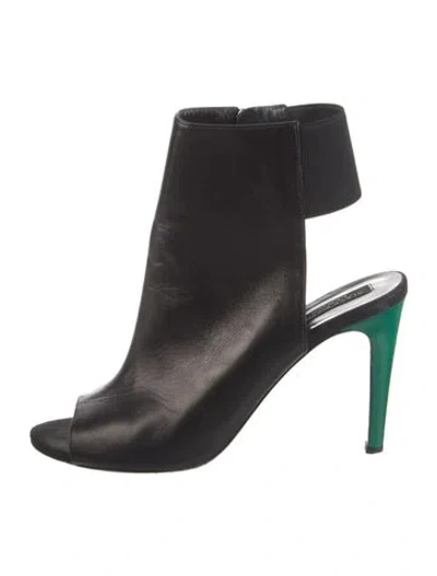 Pre-owned Lk Bennett Leather Slingback Pumps In Black