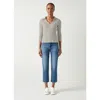 Lk Bennett Lena Jersey Tops In Gold