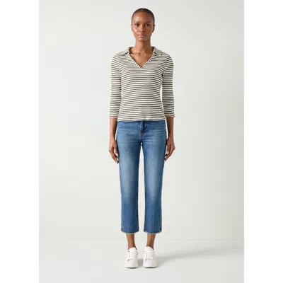 Lk Bennett Lena Jersey Tops In Multi