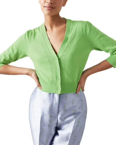 LK BENNETT LK BENNETT LEONORA WOOL-BLEND CARDIGAN