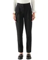 Lk Bennett Lilly Pleated Tapered Crepe Pants