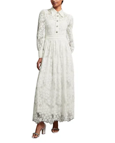 Lk Bennett Lily Dress In White