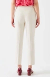 Lk Bennett Lily Flat Front Pants In White