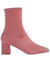 Lk Bennett L.k.bennett Harp Leather Ankle Boot In Pink