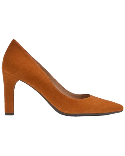 Lk Bennett L.k.bennett Tess Leather Closed Court In Brown