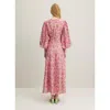 Lk Bennett Lois Dresses In Pink