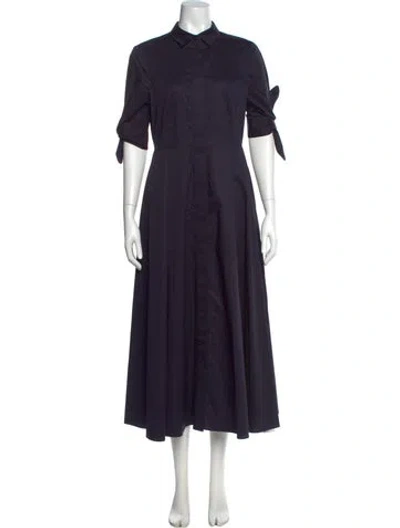 Pre-owned Lk Bennett Long Dress In Blue