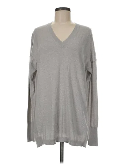 Pre-owned Lk Bennett Long Sleeve T-shirt In Gray