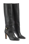 Lk Bennett Loretta Knee High Boot In Black