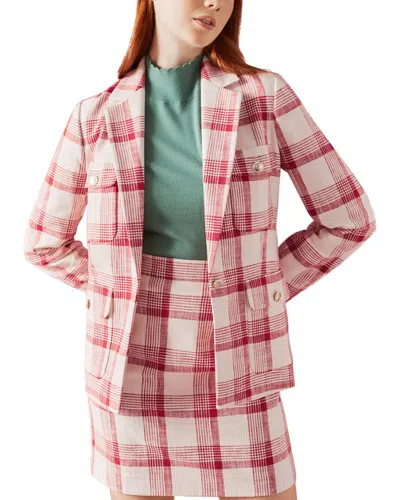 Lk Bennett Lottie Jacket In Pink