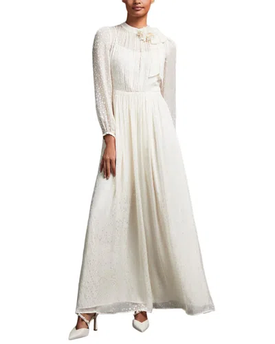 Lk Bennett Lovette Dress In White