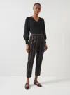 Lk Bennett L. K.bennett Lucian Wool-blend Cardigan In Black