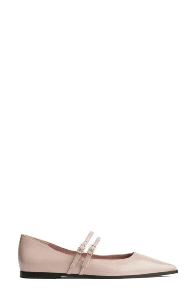 Lk Bennett Lulu Strappy Pointed Toe Flat