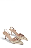 Lk Bennett Madeley Slingback Pump In Champagne