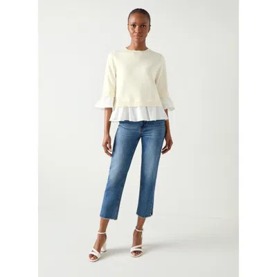 Lk Bennett Maisie Knitted Tops In Multi