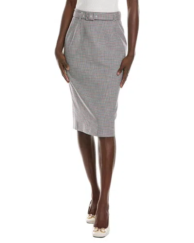 Lk Bennett Maren Skirt In Burgundy