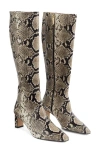 Lk Bennett Margarite Knee High Boot In Multi