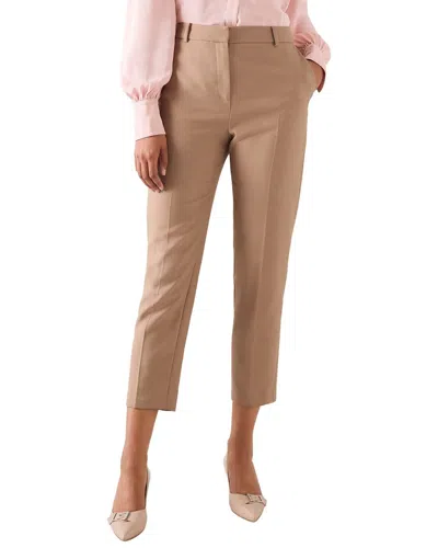 Lk Bennett Mariner Trouser In Neutral