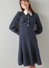 Lk Bennett Mathilde Dresses In Blue