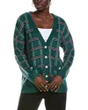 Lk Bennett Maude Cardigan In Green