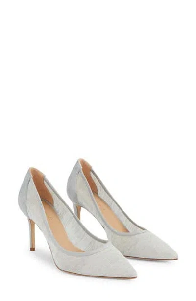 Lk Bennett Meagan Pump In Pale Blue