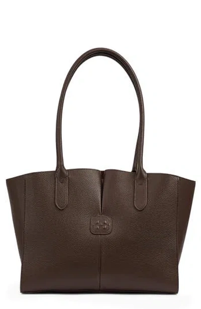 Lk Bennett Midi Jemima Leather Tote In Pattern