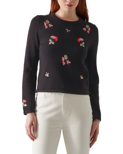 Lk Bennett Monty Lightweight Wool-blend Top