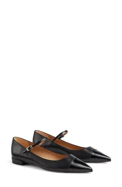 LK BENNETT LK BENNETT MONTY POINTED CAP TOE MARY JANE FLAT