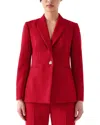 Lk Bennett Mya Jacket In Red