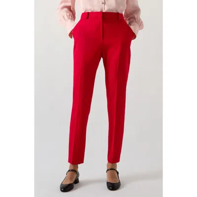 LK BENNETT LK BENNETT MYA SLIM FIT ANKLE TROUSERS